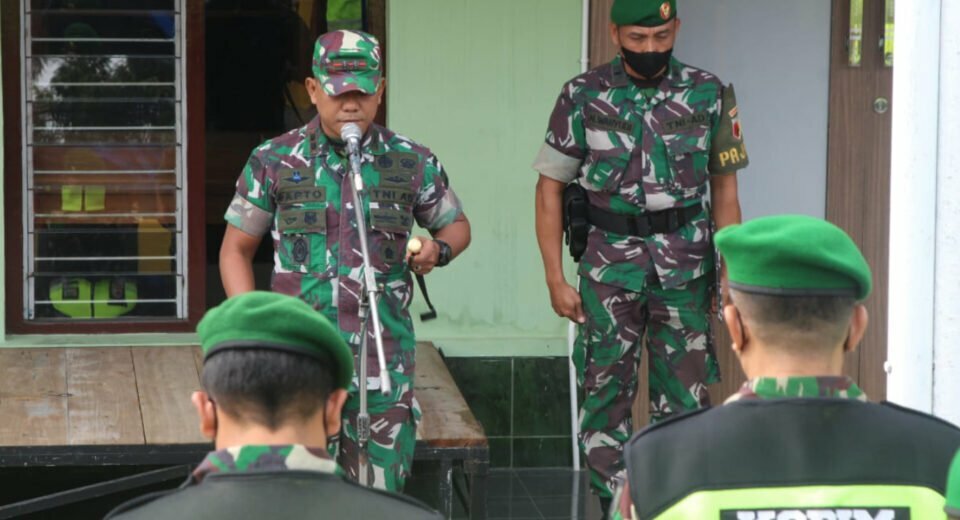 Dandim 0808/Blitar Pimpin Apel Kesiapsiagaan Menjelang Perayaan Malam Tahun Baru 2023