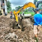 Proyek Pembangunan Gorong-Gorong Jalan Rancasabir Di Desa Malakasari Hiraukan Keterbukaan Informasi Publik (KIP)