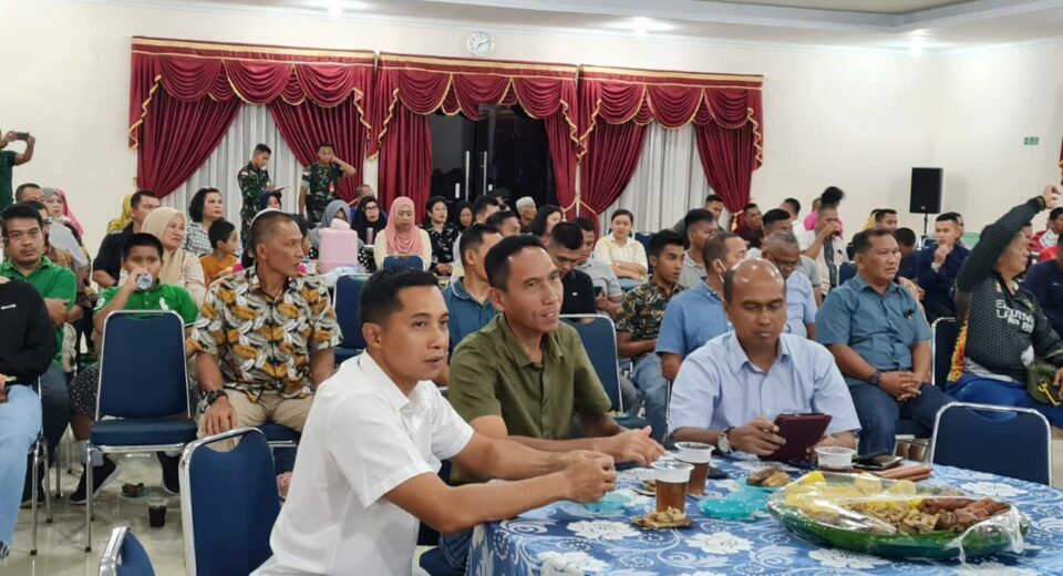 Keluarga Besar Komando Sektor 1 (Kosek I) mengadakan nonton bareng. Boyong