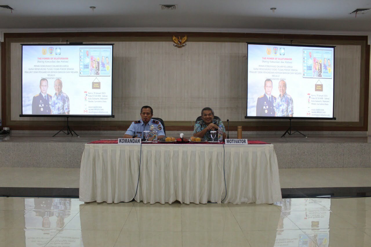 Personel Kosek I Sharing Bersama Pakar Komunikasi dan Motivator Nasional