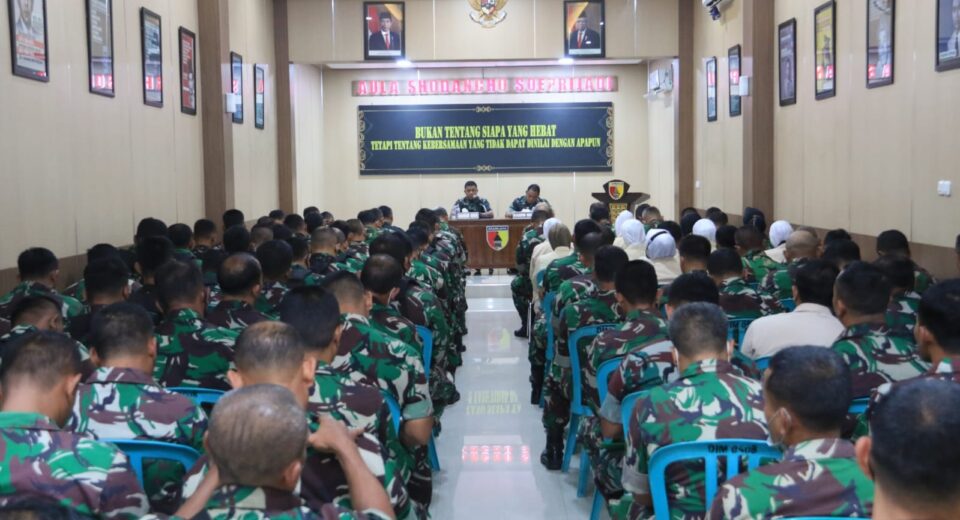 Blitar - Komandan Kodim 0808/Blitar Letkol Inf Sapto Dwi Priyono, S.E.,