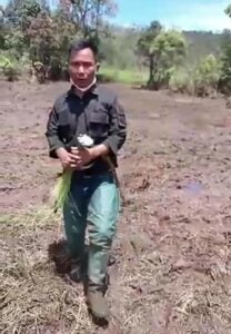 Police Line Sudah Di Pasangkan Oleh Polresta Bandung Di Tempat Bunga Rawa
