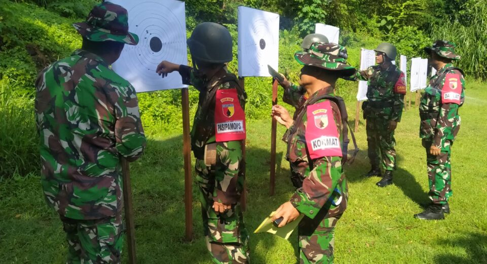 Asah Kemampuan Prajurit, Kodim 0808/Blitar Gelar Latbakjatri Triwulan I TA. 2023