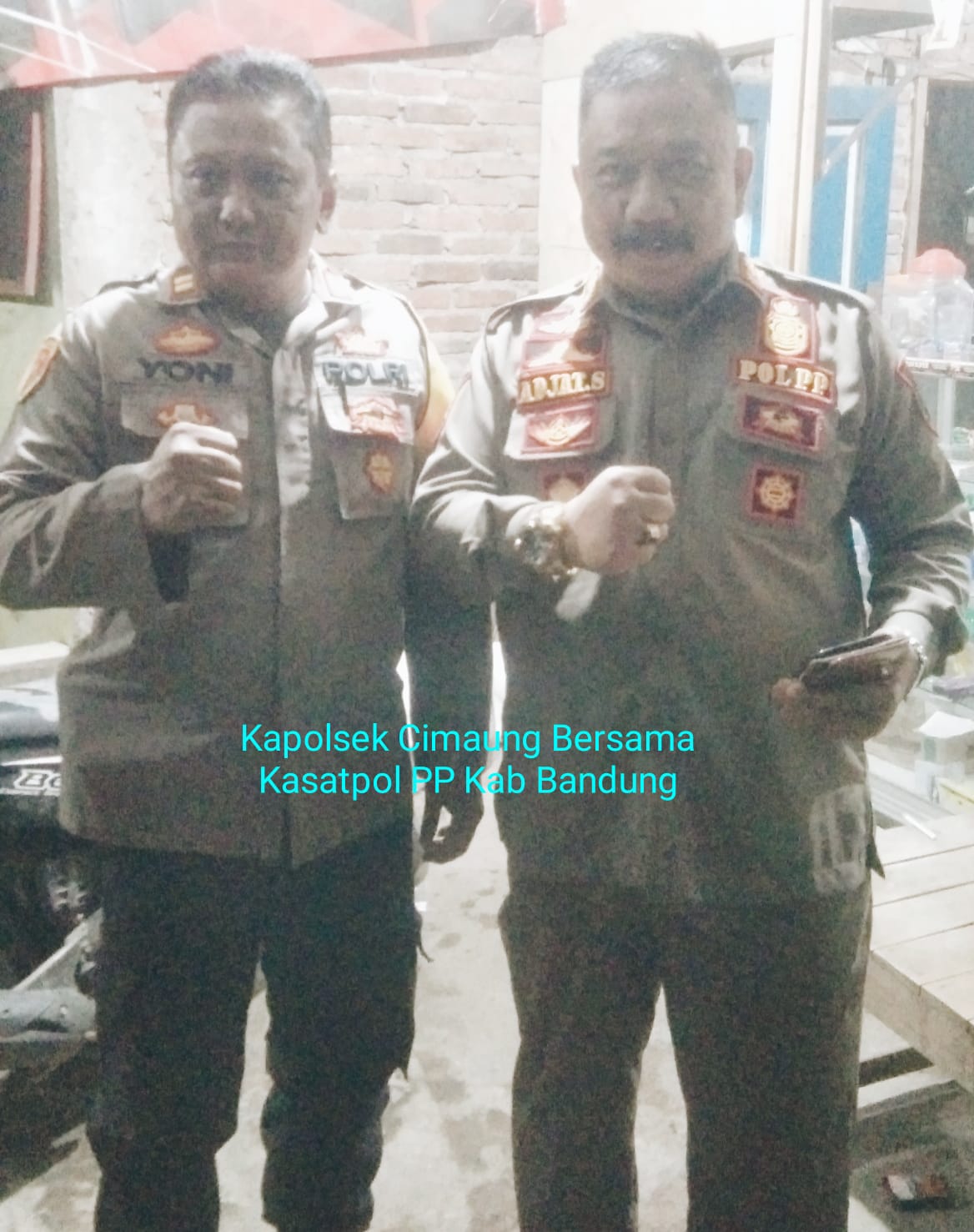 Perangi Penyakit Masyarakat Satpol PP Kab Bandung Sita Ribuan Botol Miras Diwilayah Cimaung