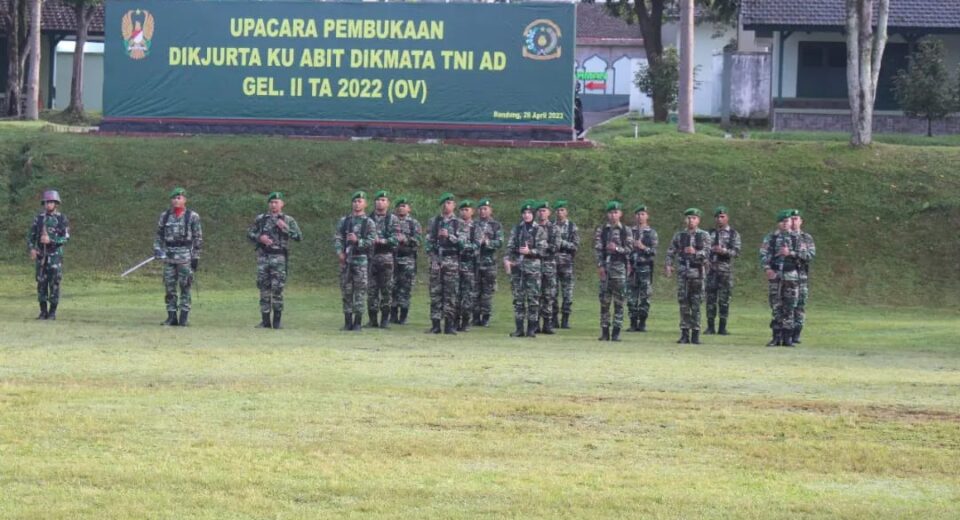 Danpusdikku Ditkuat Pembukaan Siswa Dikjurtaku Abit Dikmata TA 2022 (OV)