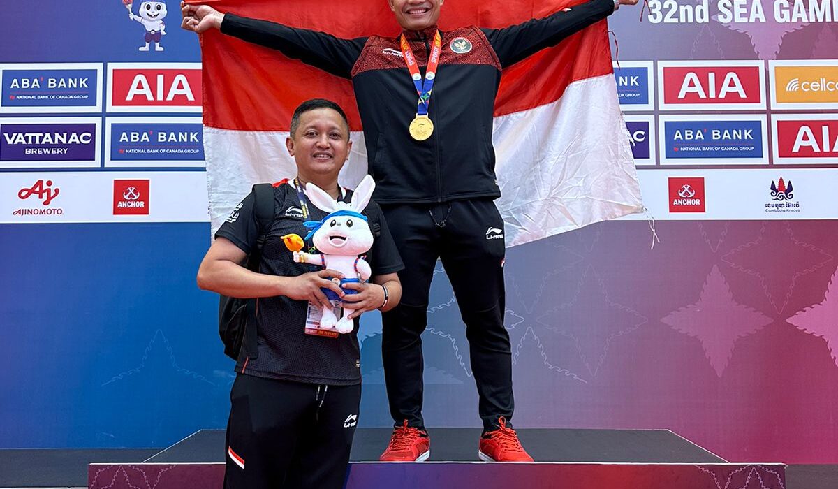 Karateka Asal Baleendah Sandy Firmansyah, Sabet Medali Emas Di SEA Games Kamboja 2023