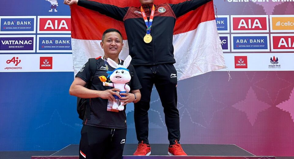 Karateka Asal Baleendah Sandy Firmansyah, Sabet Medali Emas Di SEA Games Kamboja 2023