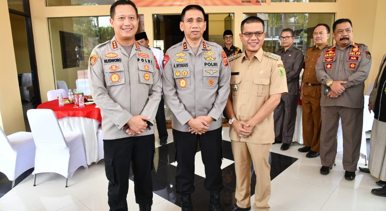Bupati Bandung Dr. H.M. Dadang Supriatna Mengucapkan Terima Kasih Kepada Kapolda Jabar Irjen Pol Akhmad Wiyagus