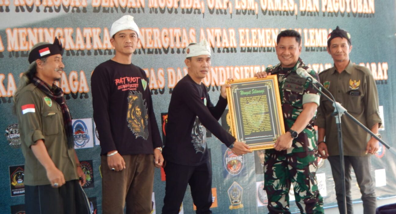 JAGA KONDUSIFITAS DI JAWA BARAT, KOPASGAT JALIN SILATURAHMI DENGAN BERBAGAI ORGANISASI KEMASYARAKATAN