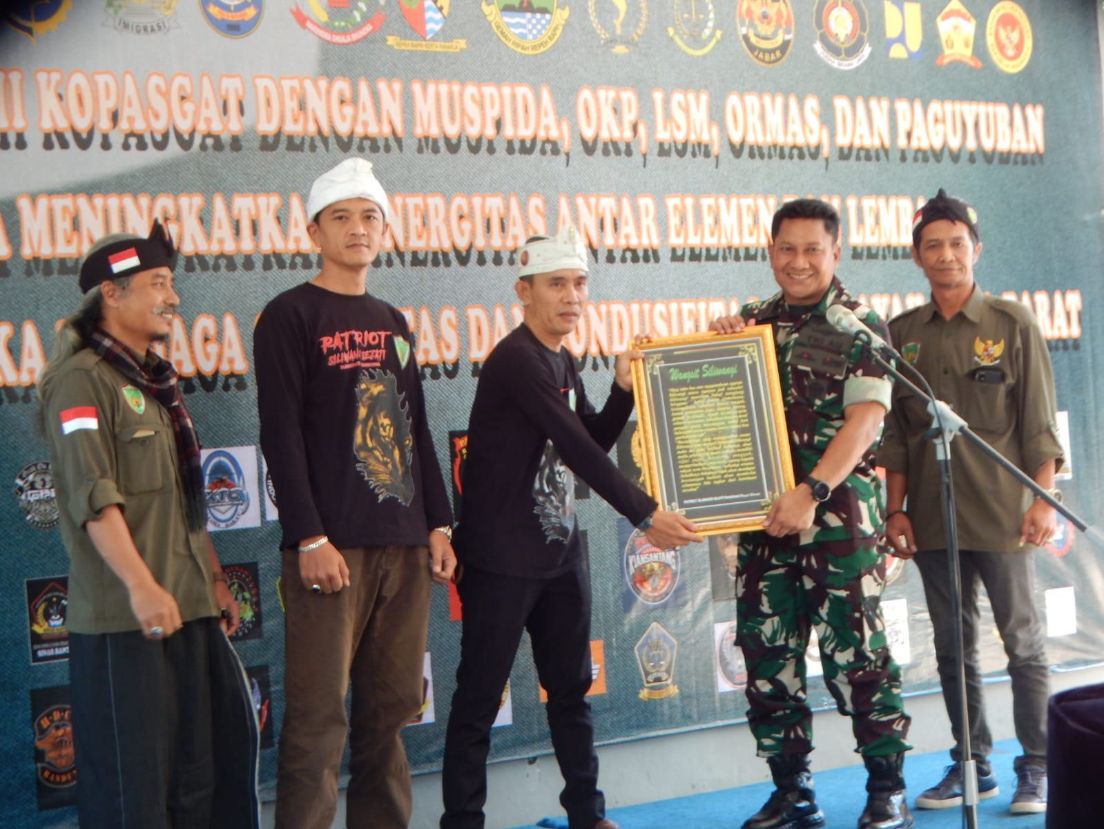 JAGA KONDUSIFITAS DI JAWA BARAT, KOPASGAT JALIN SILATURAHMI DENGAN BERBAGAI ORGANISASI KEMASYARAKATAN