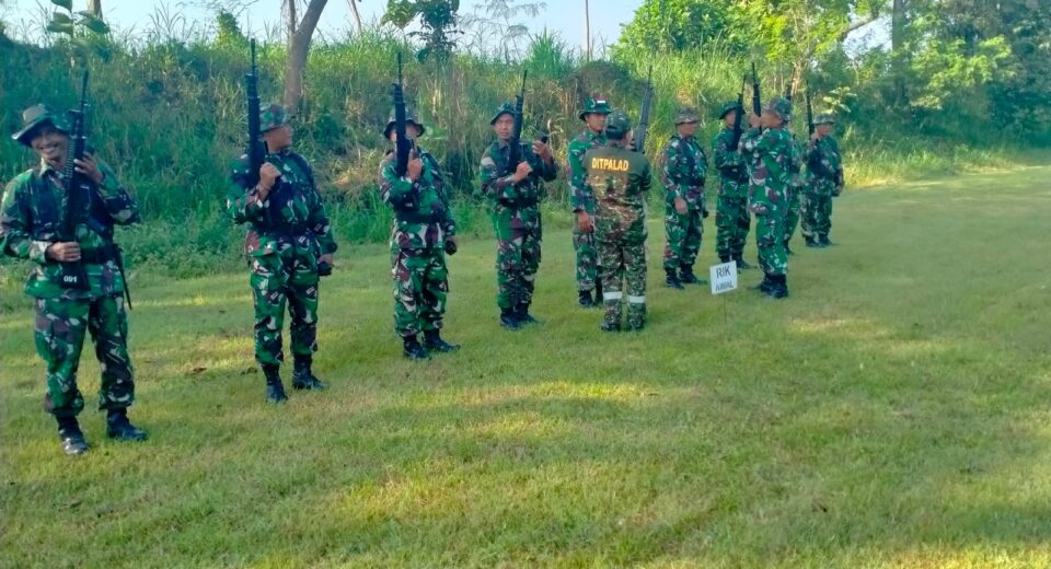 Asah Kemampuan Menembak, Kodim 0808/Blitar Gelar Latbakjatri Triwulan II TA.2023