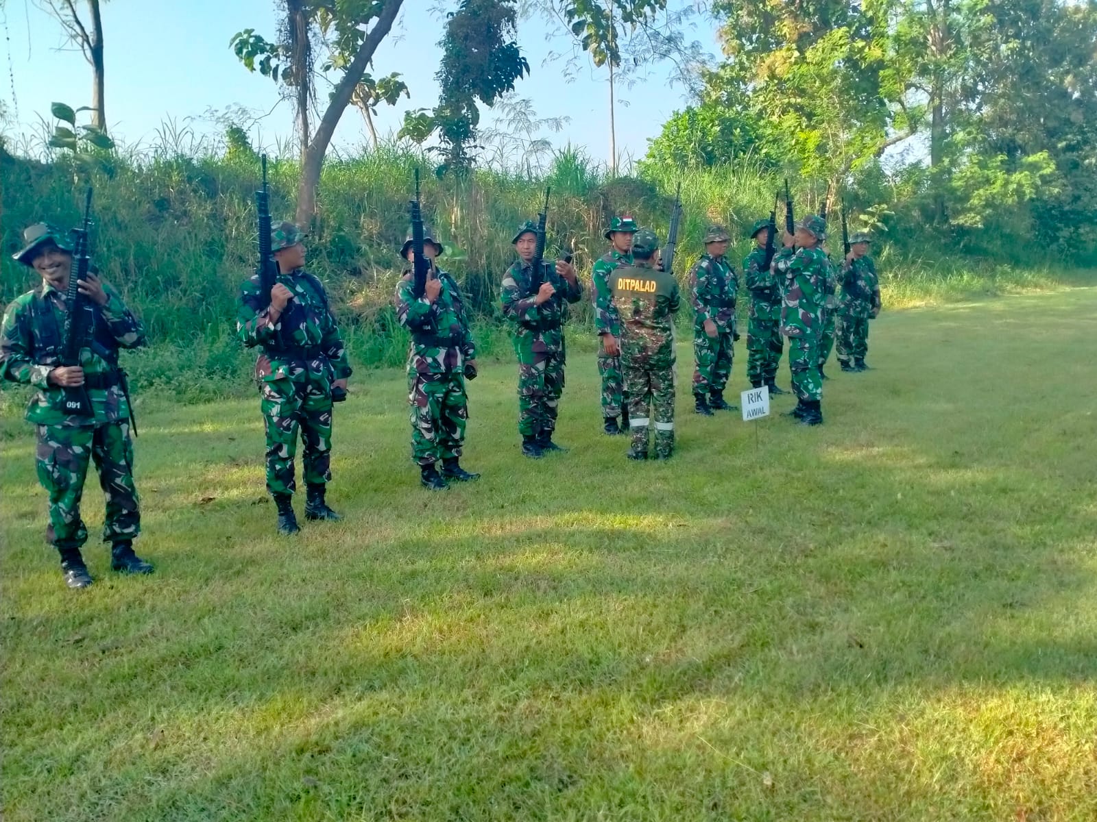 Asah Kemampuan Menembak, Kodim 0808/Blitar Gelar Latbakjatri Triwulan II TA.2023