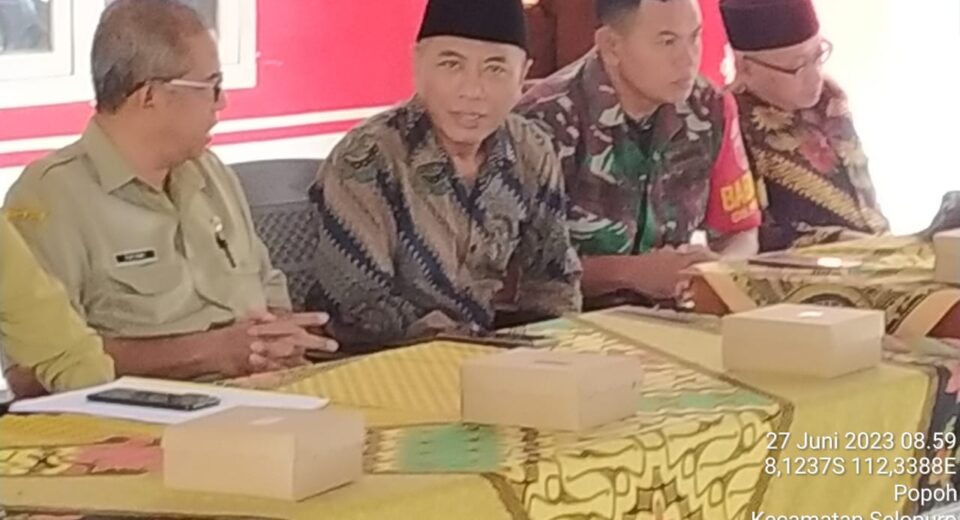 Sebagai Langkah Dalam Penanganan Penurunan Angka Stunting, Babinsa Pos Selopuro Hadiri Kegiatan Rembuk Stunting