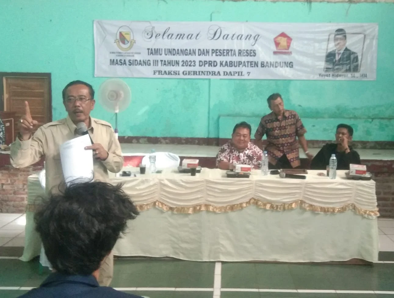 YAYAT HIDAYAT MENJARING ASPIRASI MELALUI RERES MASA SIDANG 3 TAHUN 2023