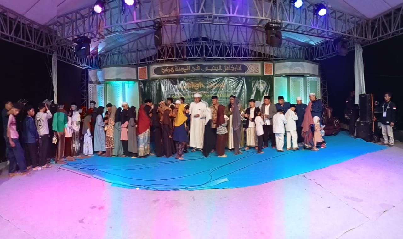 Tabligh Akbar Santunan 1.135 Yatim Piatu Dan Dhuafa Dalam Rangka Memperingati Tahun Baru Islam 1445 Hijriyah