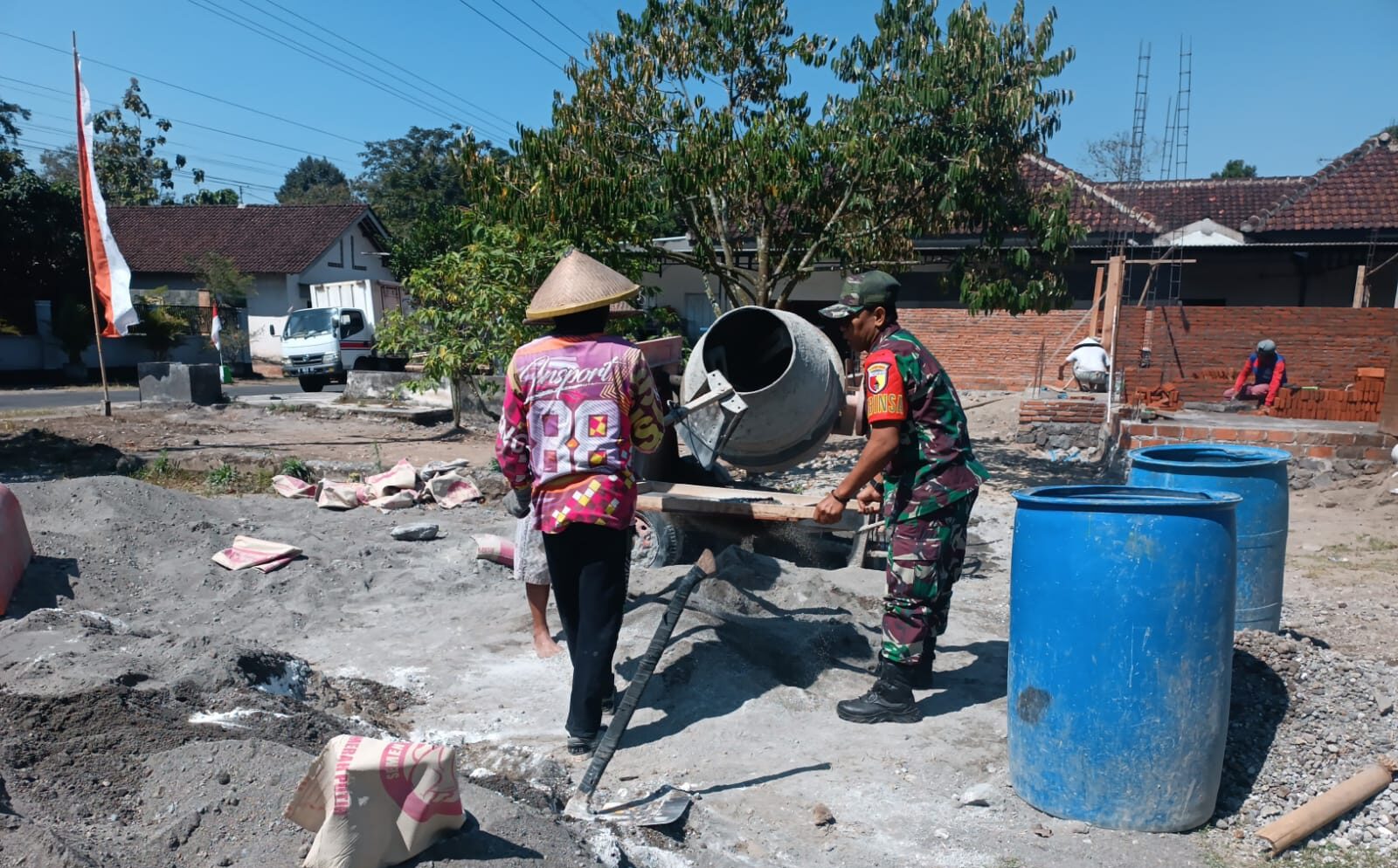 Sambut HUT Ke 78 Republik Indonesia Tahun 2023, Kodim 0808/Blitar Gelar Baksos Donor Darah