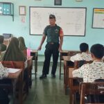 Dukung Program Pemerintah, Babinsa Koramil Talun Dampingi Kegiatan Posyandu Balita Di Wilayah Binaannya