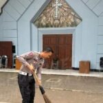 Polri Peduli Lingkungan Polsek Karangampel Membangun Sumur Bor Untuk Memberikan Air Bersih Kepada Warganya