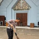 Polri Peduli Lingkungan Polsek Karangampel Membangun Sumur Bor Untuk Memberikan Air Bersih Kepada Warganya