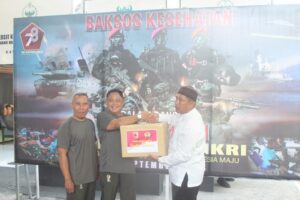 Sambut HUT Ke -78 TNI Tahun 2023, Kodim 0808/Blitar Gelar Donor Darah, Pengobatan Gratis Dan Bakti Sosial