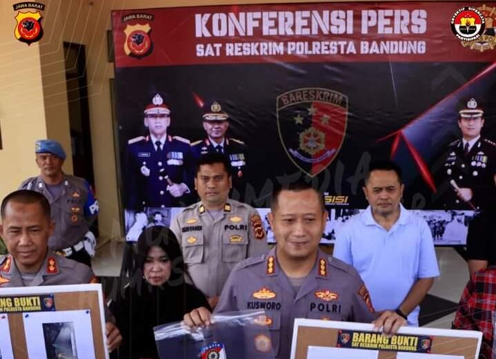Polresta Bandung Berhasil Amankan Pelaku Pembunuhan Di Baleendah