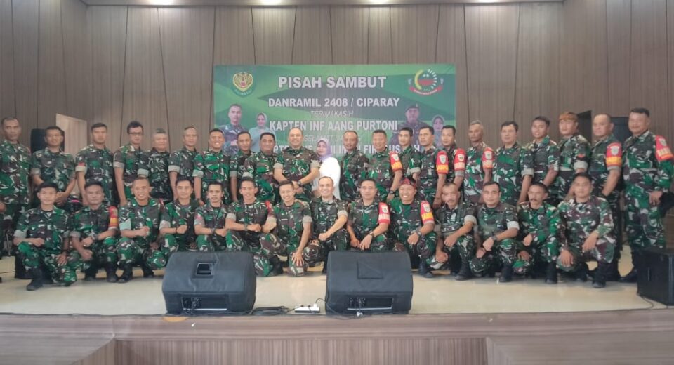 PISAH SAMBUT DANRAMIL 2408/CIPARAY/BALEENDAH BERTEMPAT DI GEDUNG GRAHA IMAN