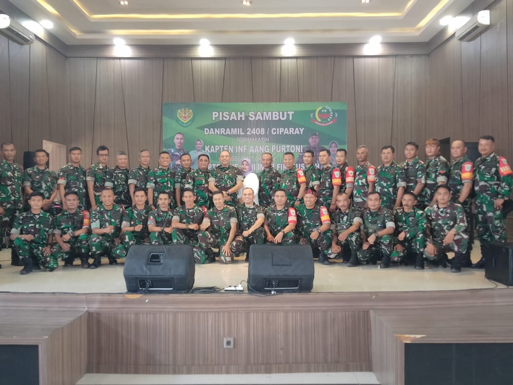PISAH SAMBUT DANRAMIL 2408/CIPARAY/BALEENDAH BERTEMPAT DI GEDUNG GRAHA IMAN