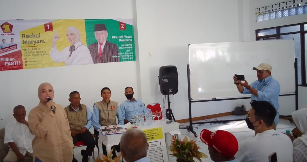 Rachel Maryam Optimis Menangkan Perolehan Suara Dua Kabupaten.