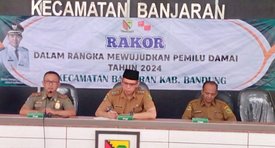 Rakor Dalam Rangka Mewujudkan Pemilu Damai Tahun 2024