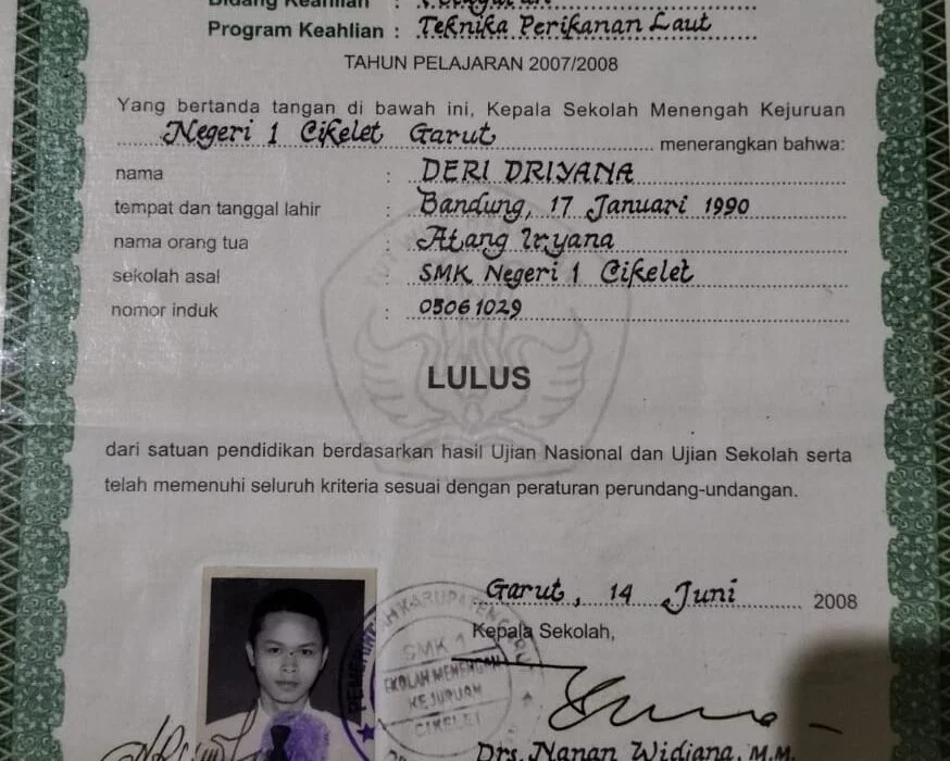 Diduga Oknum Perangkat Desa Ciheulang Pakai Ijazah Punya Orang Lain