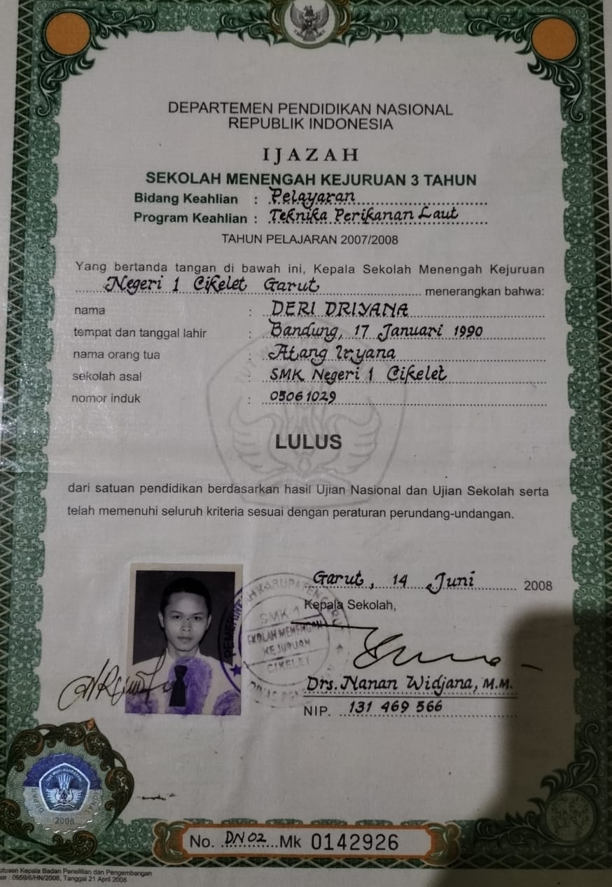 Diduga Oknum Perangkat Desa Ciheulang Pakai Ijazah Punya Orang Lain