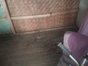 lanatai dari kayu sudah lapuk