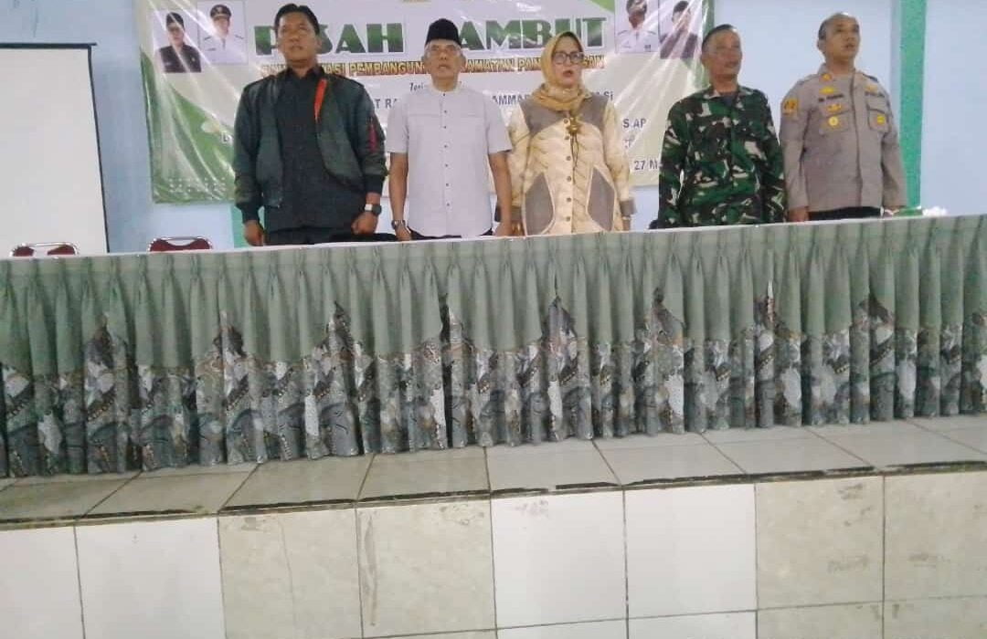 Pisah Sambut Camat Dan Kasi Pembangunan, Jadikan Perubahan.