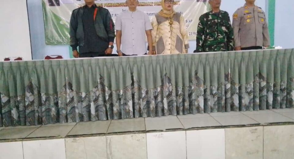 Pisah Sambut Camat Dan Kasi Pembangunan, Jadikan Perubahan.