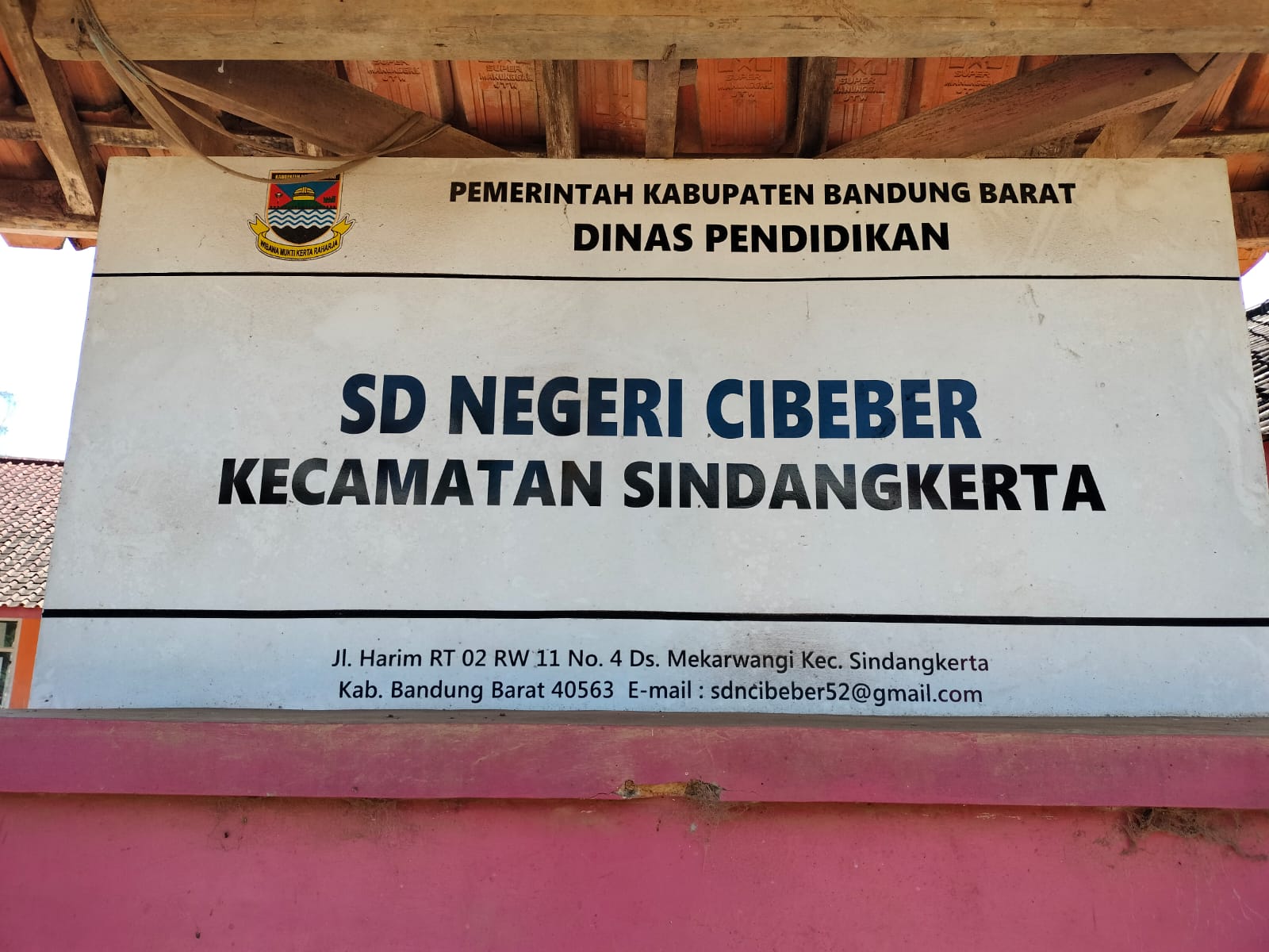 Kemanakan Dana BOS Untuk Perawatan SDN Cibeber Kec Sindangkerta Kab Bandung Barat