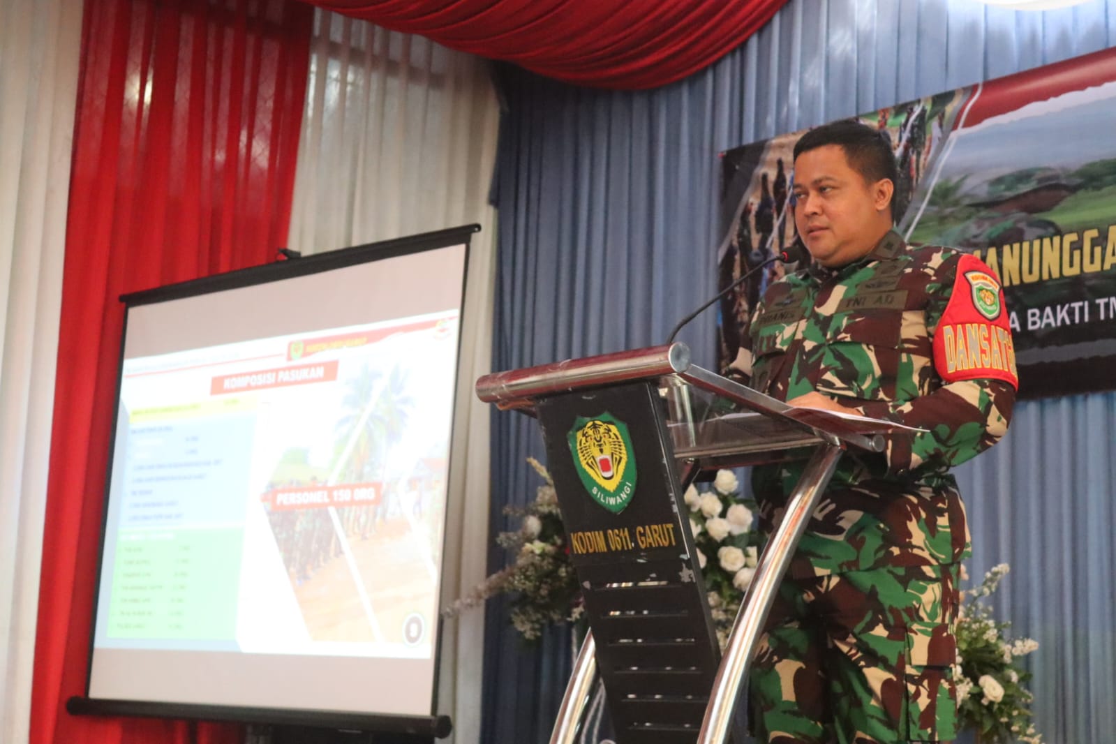 Kasdam III/Siliwangi Resmi Tutup TMMD ke-120 Di Desa Cinta Damai Garut