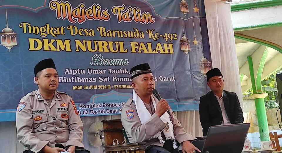 Pengajian Rutin Majelis Taklim Desa Barusuda DKM Nurul Falah, Dengah Penuh Hikmah