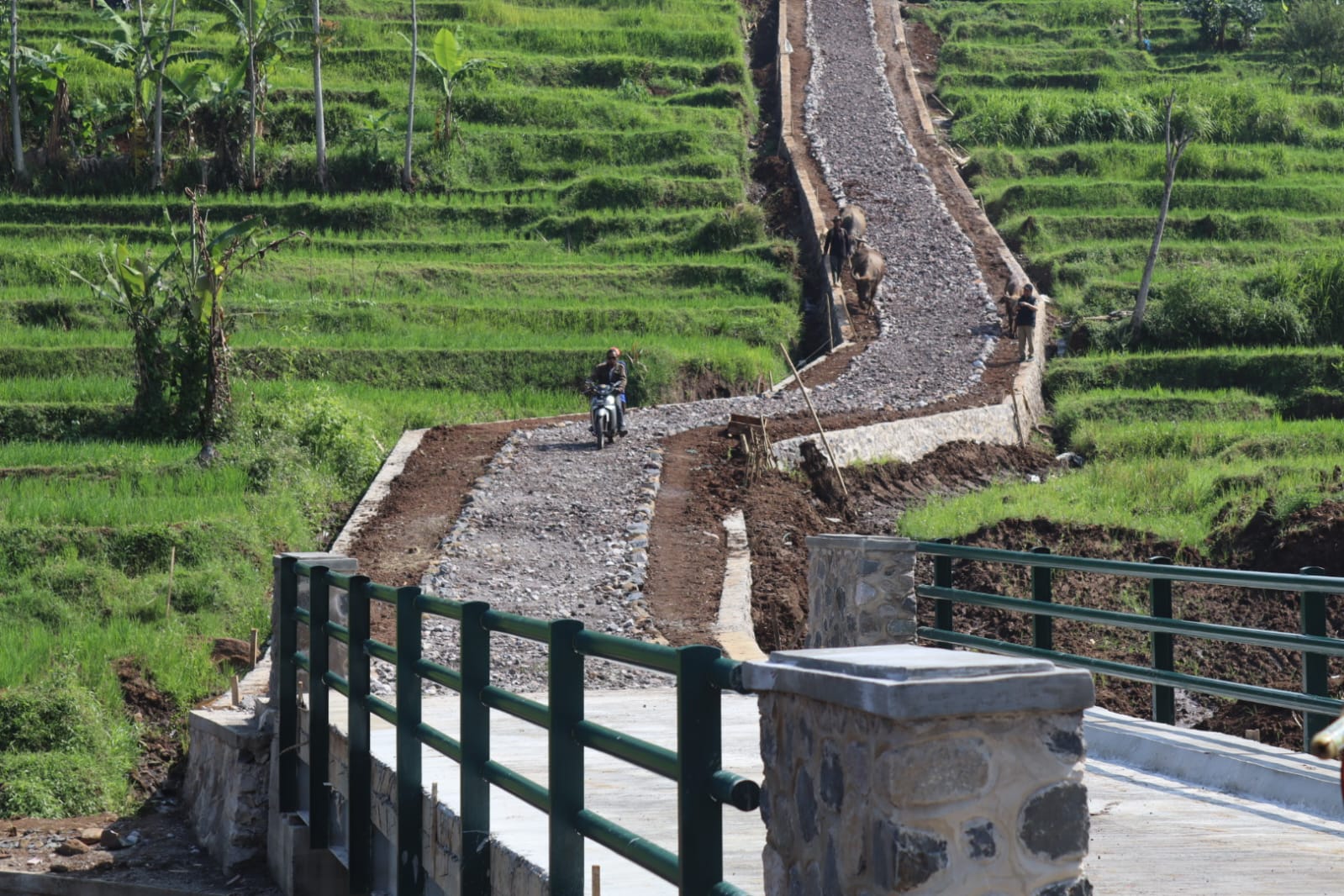 Beroperasinya Jalan Penghubung di Garut, Dorong Peningkatan Ekonomi dan Distribusi Pertanian