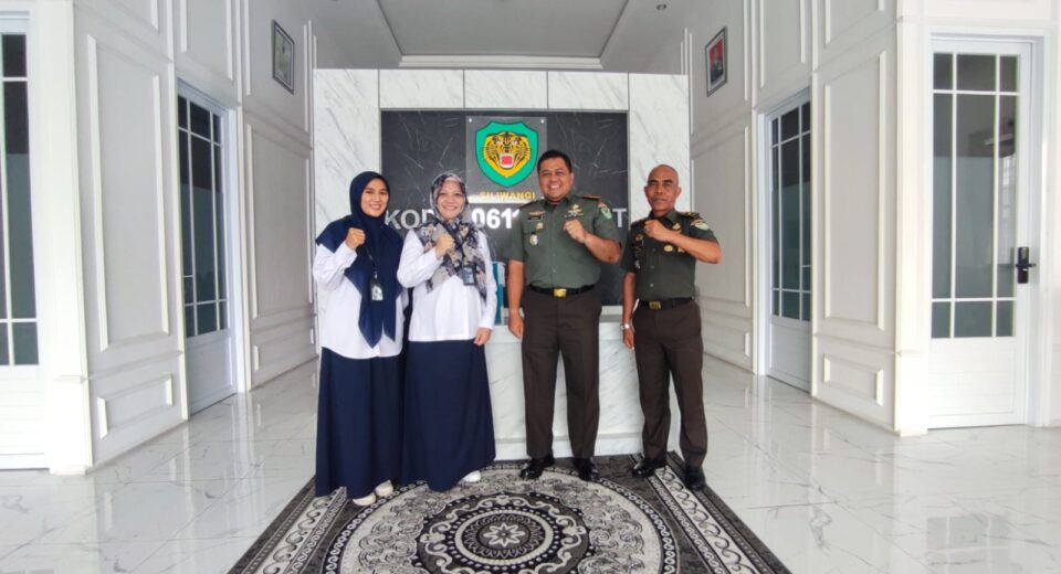 Jaga Stabilitas Layanan Listrik Menjelang Idul Adha, PLN UP3 Garut Lakukan Kunjungan Kerja Ke Markas Komando Distrik Militer 0611/Garut