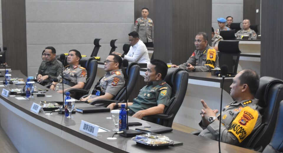 Bersama Kapolda Lampung, Danrem 043/Gatam Ikuti Grand Launching Aplikasi Pelayanan Perizinan Penyelenggaraan Event