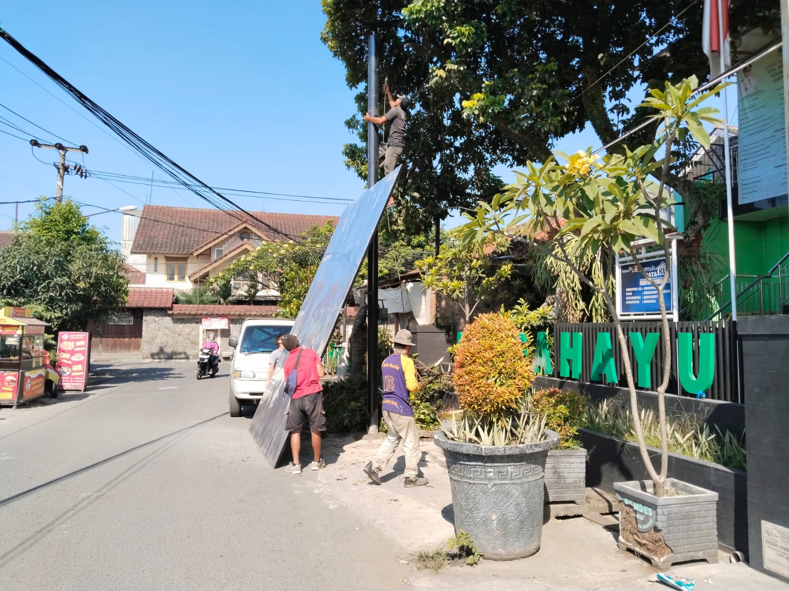 Diduga Jadi Ajang Bancakan Pengadaan Billboard Informasi  Desa Di Kab Bandung