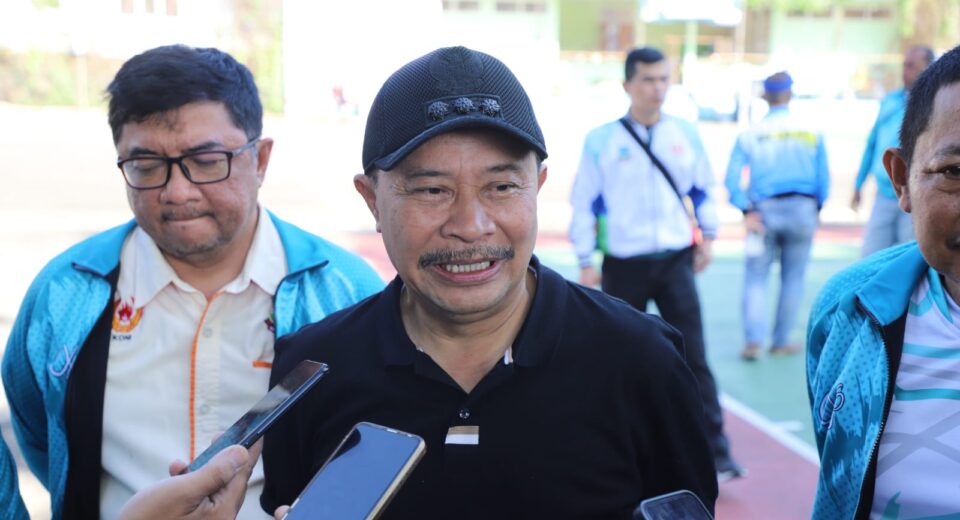 Porkab Garut 2024 : Pj. Bupati Garut Buka Resmi Pertandingan Cabor Tenis Lapangan