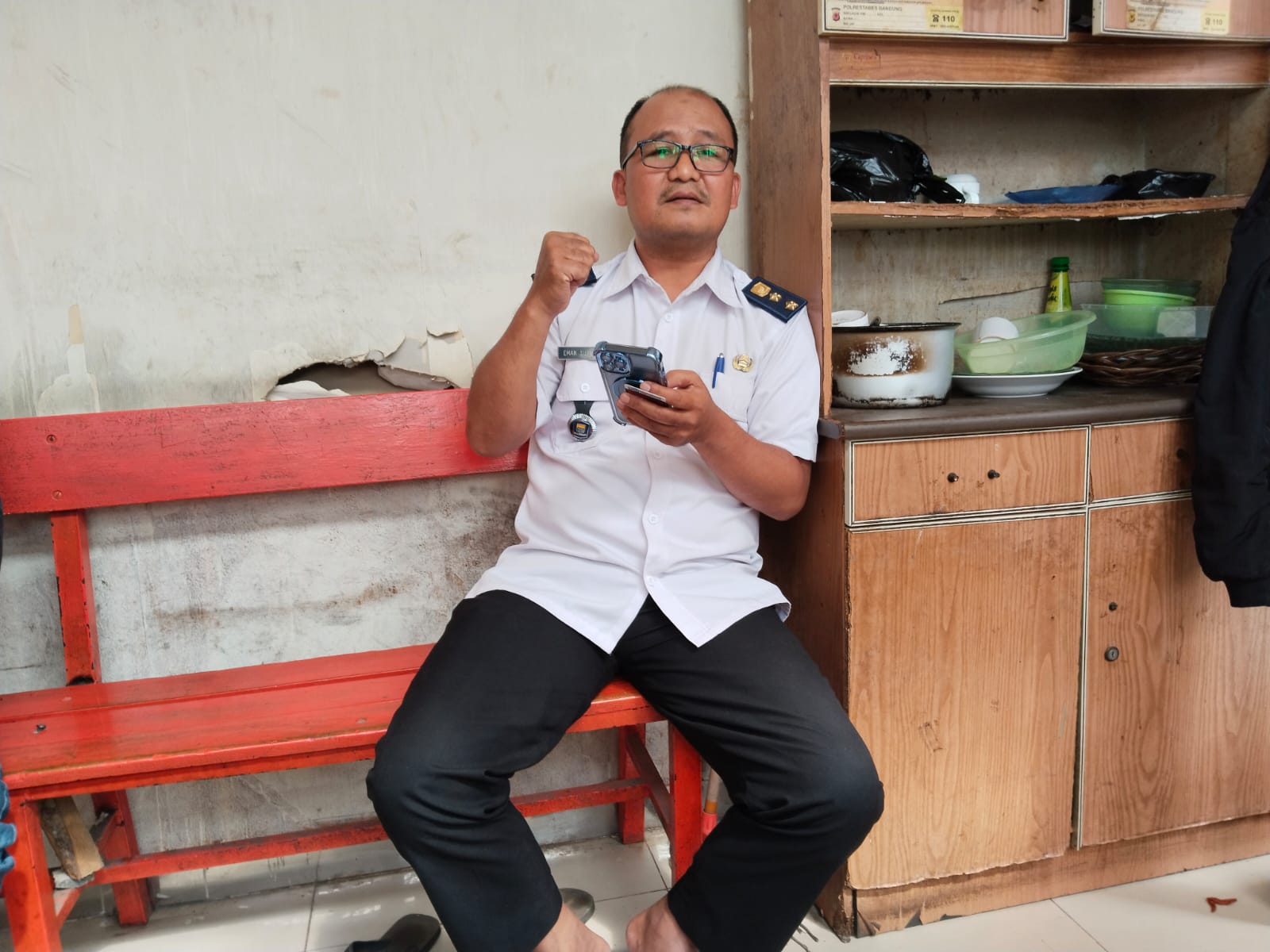 APBD 2023 Untuk Kelurahan Palasari Jadi Ajang Bancakan Inilah Yang Di katakan Lurah Palasari Eman Sulaeman