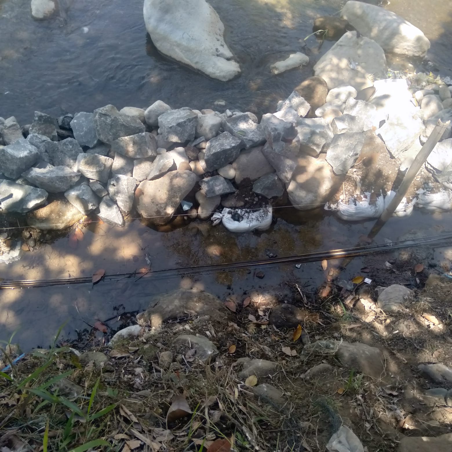 Pembangunan TPT Sungai Di Ciwidey Kab Bandung Seperti Proyek Siluman