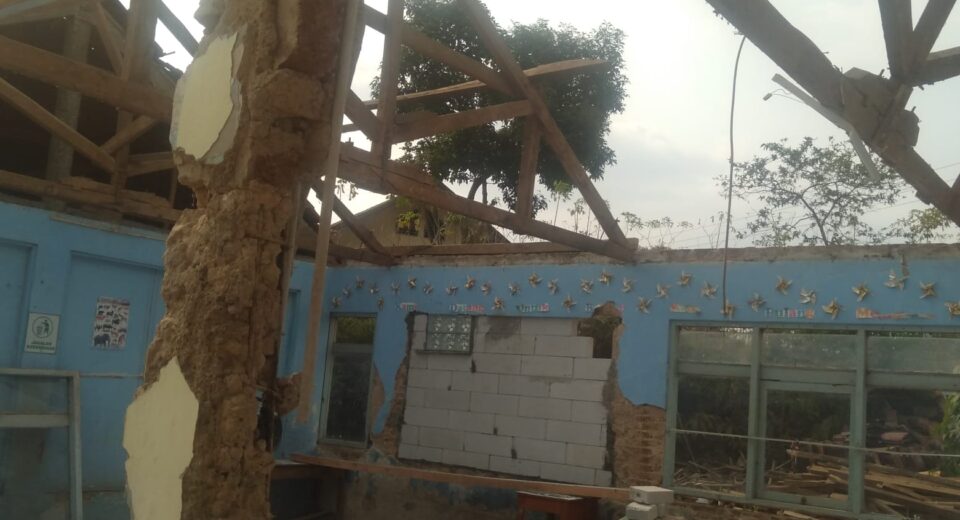 Diduga Bermasalah Rehab Ruang Kelas SDN Di Kab Bandung Selatan