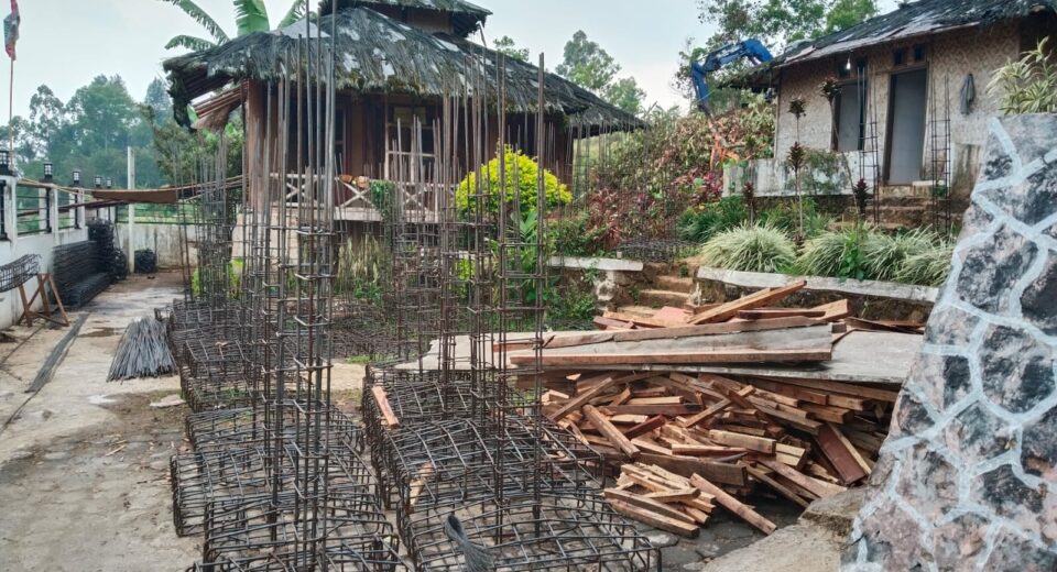 Diduga Bagaikan Siluman Pembangunan Unit Sekolah (USB) SMAN 1 Pasir Jambu