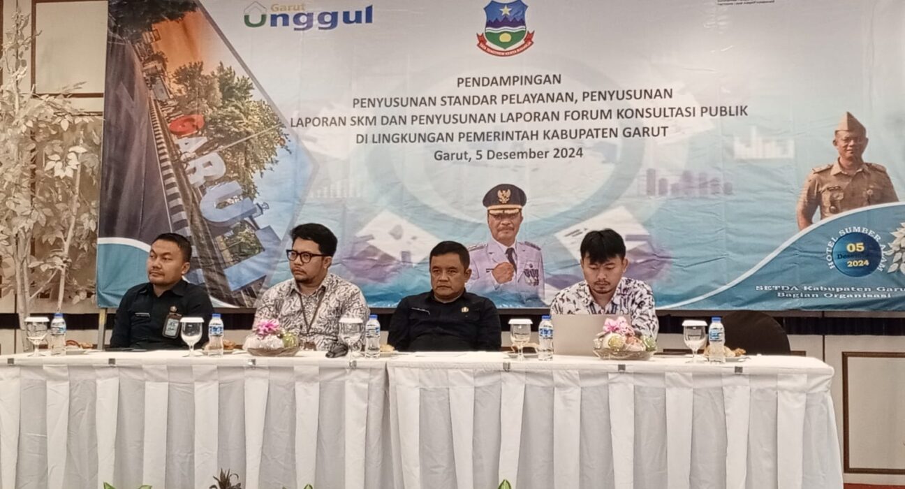 Setda Kabupaten Garut Perkuat Standar Pelayanan Publik melalui Pendampingan SKM dan Forum Konsultasi