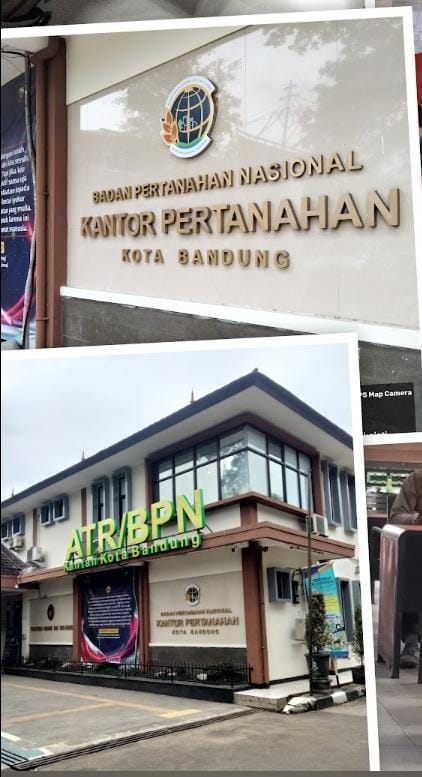 Kecewa Dengan Pelayanan ATR/BPN Kota Bandung Dinilai Lambat, Waspada Ada Oknum Nakal Di Belakangnya