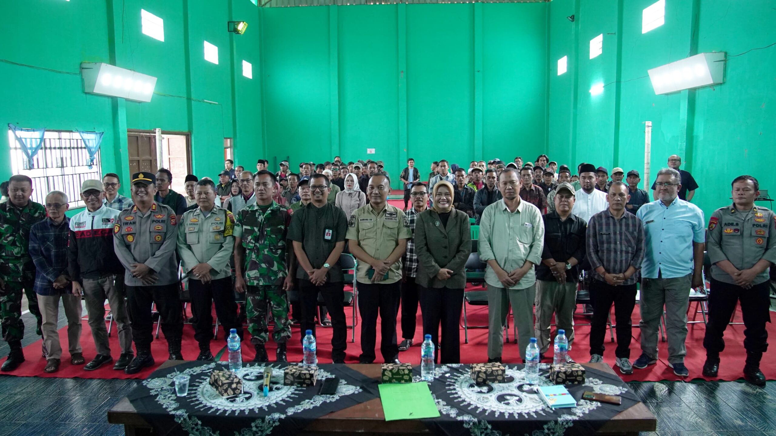 BNPT SOSIALISASIKAN UNTUK SIAP SIAGA DI DESA CISONDARI KECAMATAN PASIRJAMBU