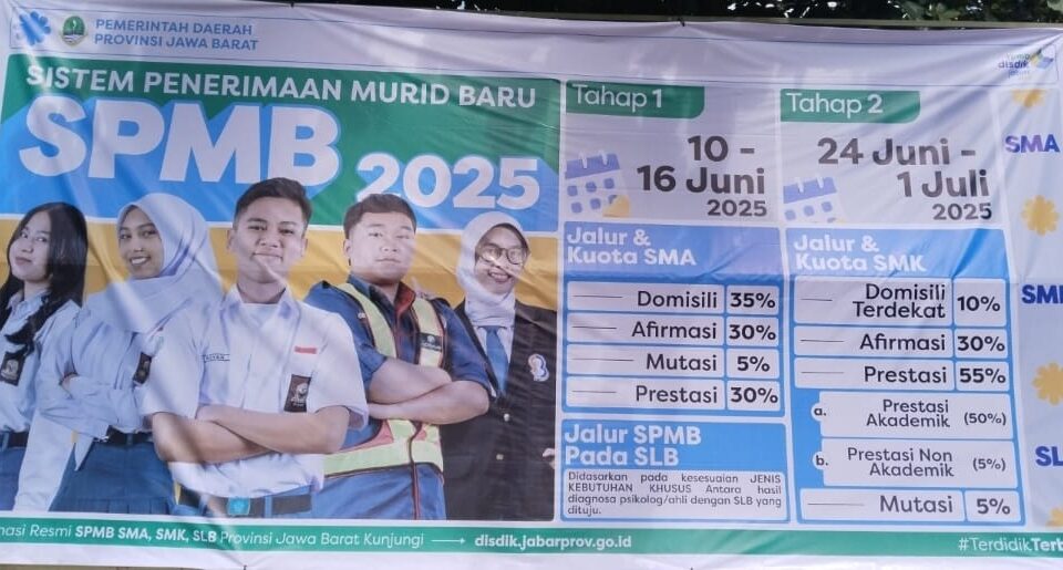 SPMB SMAN 1 Baleendah Dilaksanakan Secara Bersih, Objektif, Tranfaran, Dan Akuntabel